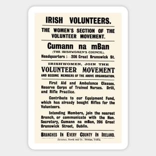 Cumann na mBan / The Women's Council Magnet